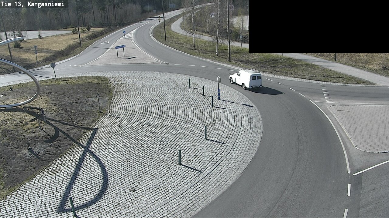 Weather Camera Image Väg 13 Kangasniemi, Kangasniemi, Etelä-Savo