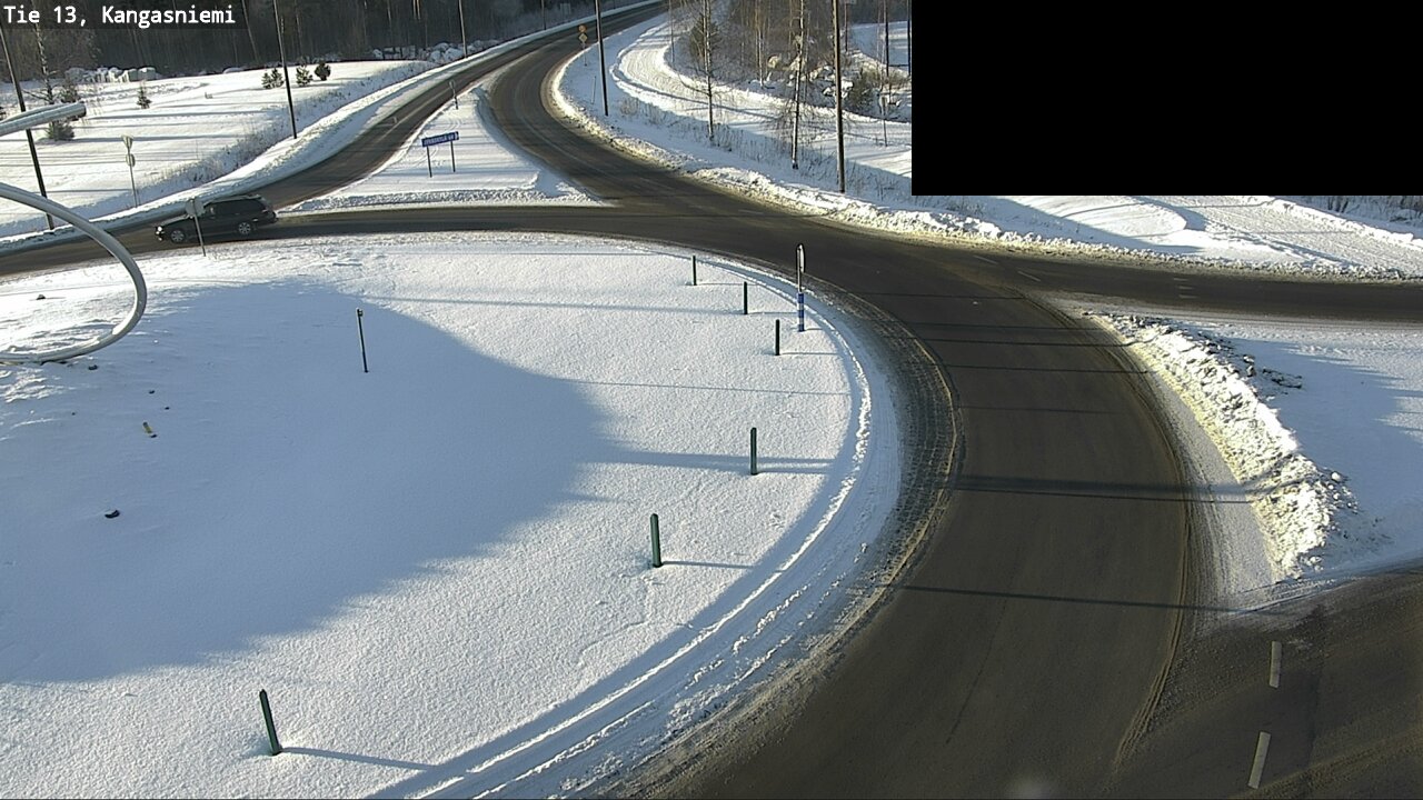 Weather Camera Image Väg 13 Kangasniemi, Kangasniemi, Etelä-Savo