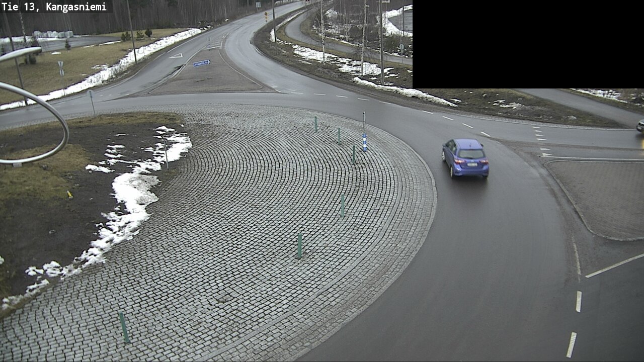 Weather Camera Image Väg 13 Kangasniemi, Kangasniemi, Etelä-Savo