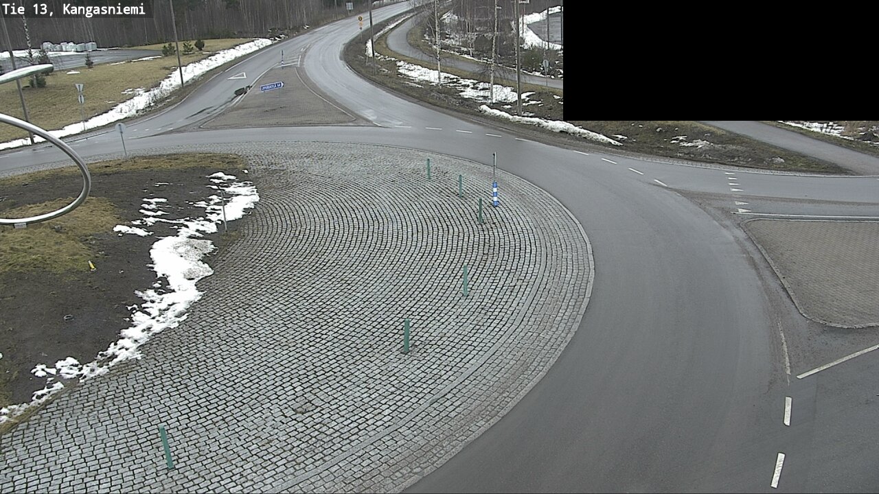 Weather Camera Image Väg 13 Kangasniemi, Kangasniemi, Etelä-Savo