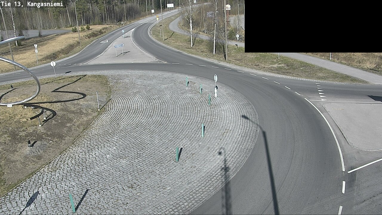 Weather Camera Image Väg 13 Kangasniemi, Kangasniemi, Etelä-Savo