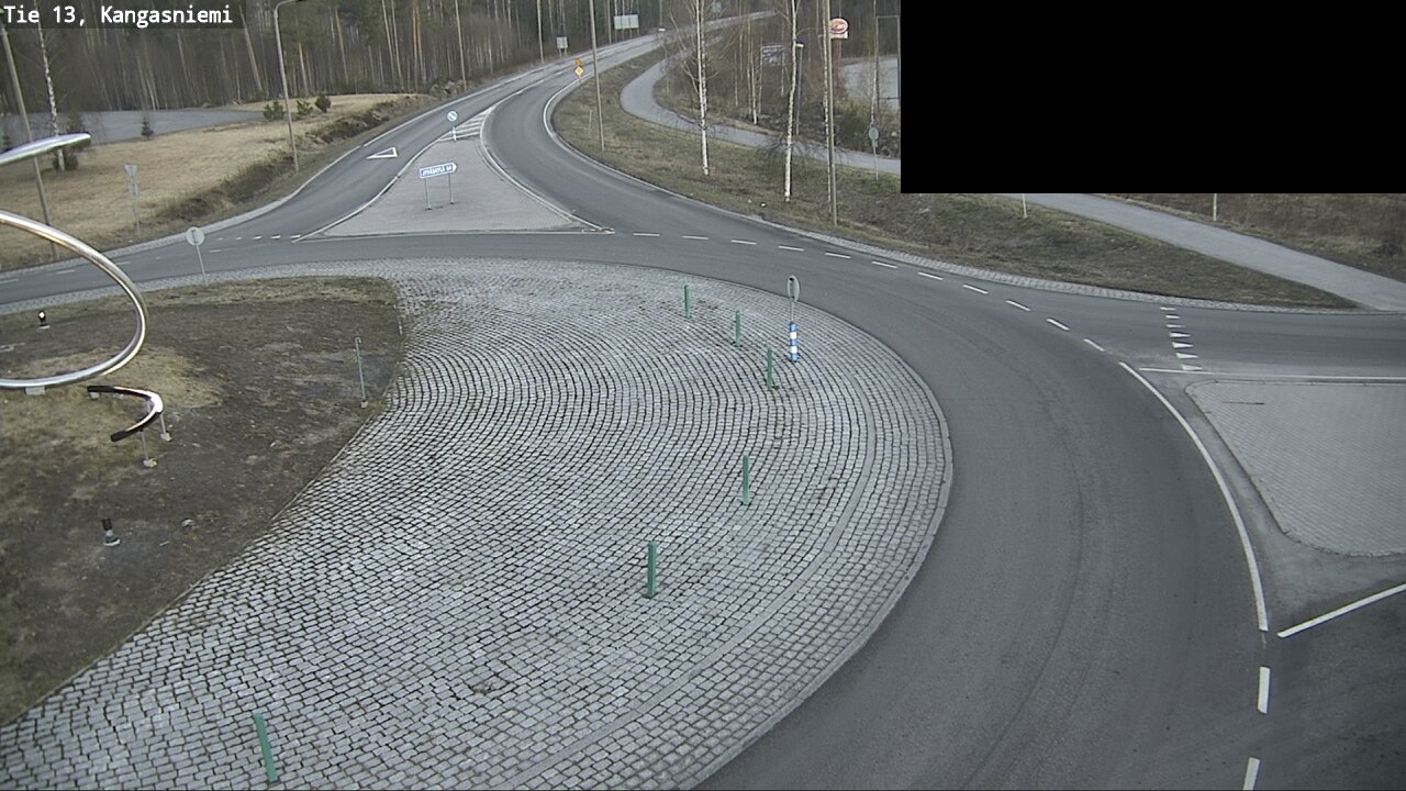 Weather Camera Image Väg 13 Kangasniemi, Kangasniemi, Etelä-Savo
