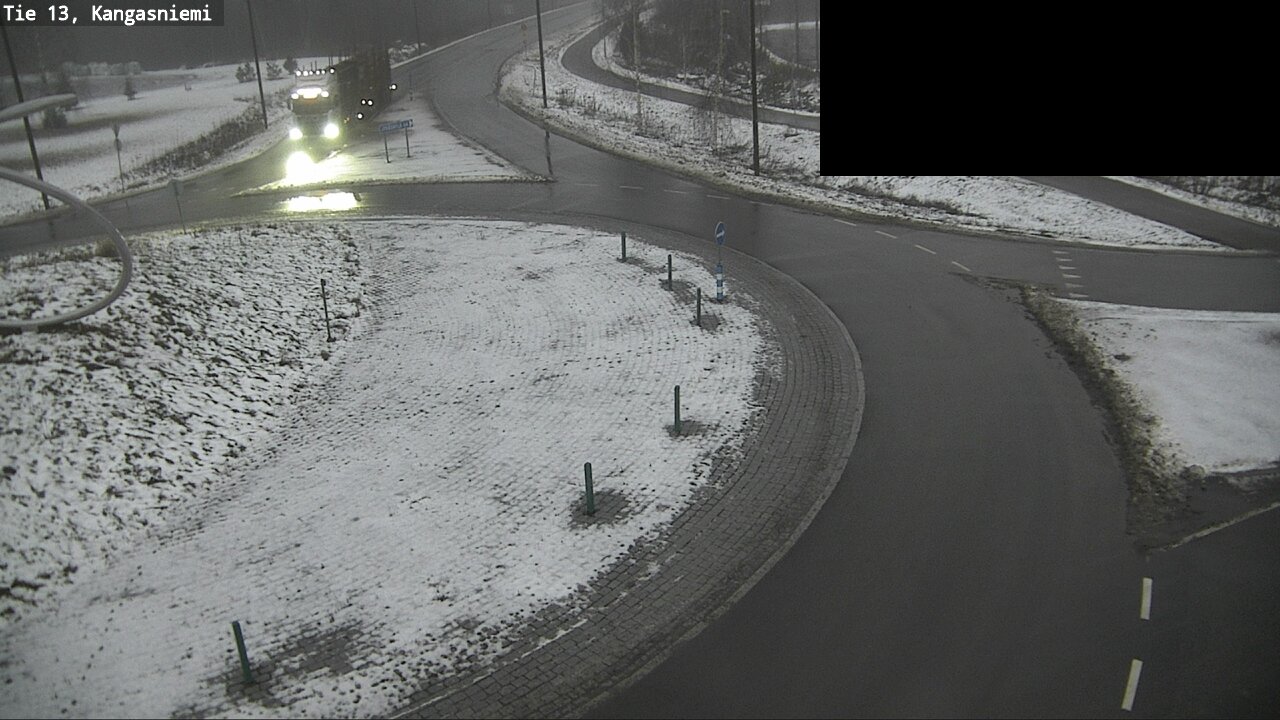 Weather Camera Image Väg 13 Kangasniemi, Kangasniemi, Etelä-Savo