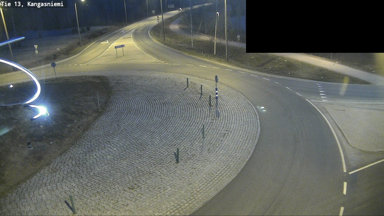 Weather Camera Image Väg 13 Kangasniemi, Kangasniemi, Etelä-Savo