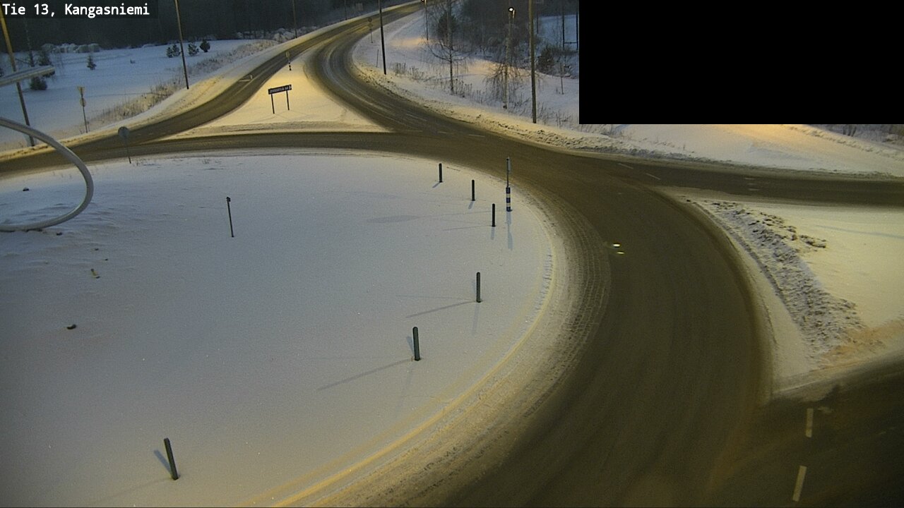 Weather Camera Image Road 13 Kangasniemi, Kangasniemi, Etelä-Savo