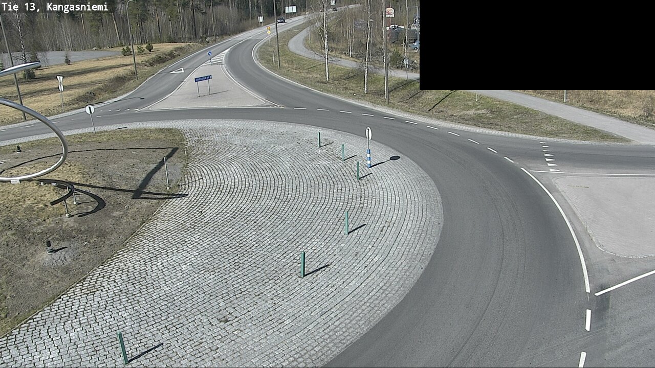 Weather Camera Image Väg 13 Kangasniemi, Kangasniemi, Etelä-Savo