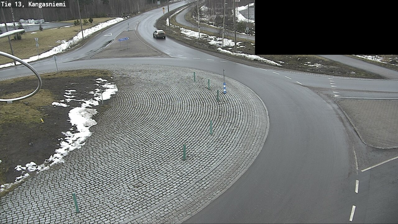 Weather Camera Image Väg 13 Kangasniemi, Kangasniemi, Etelä-Savo