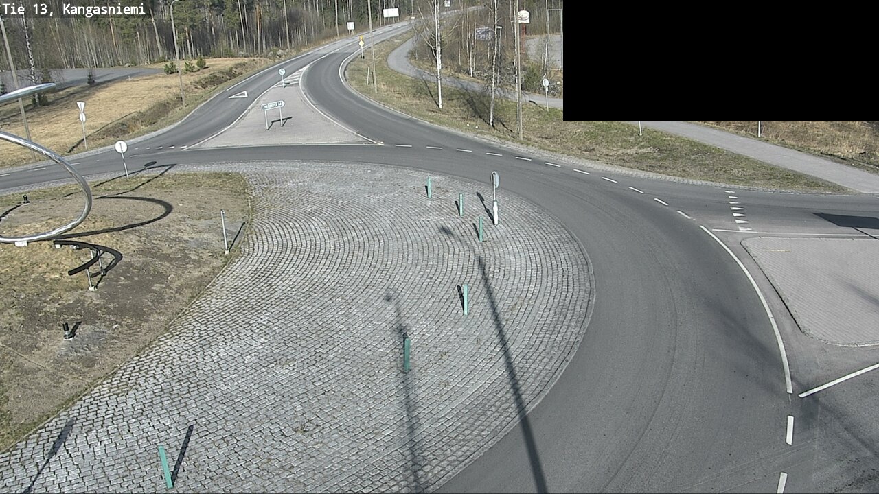 Weather Camera Image Väg 13 Kangasniemi, Kangasniemi, Etelä-Savo