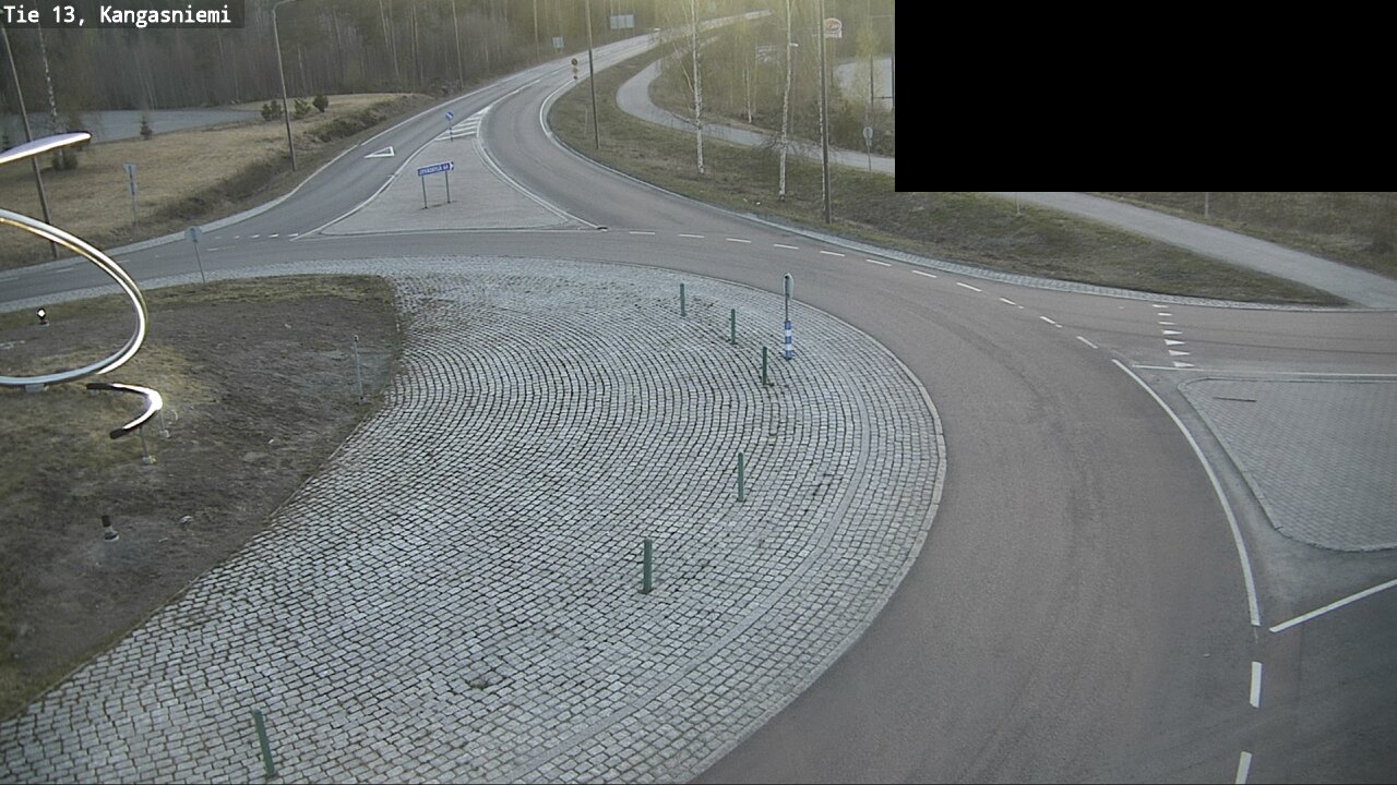 Weather Camera Image Väg 13 Kangasniemi, Kangasniemi, Etelä-Savo