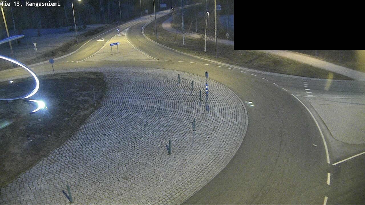Weather Camera Image Road 13 Kangasniemi, Kangasniemi, Etelä-Savo