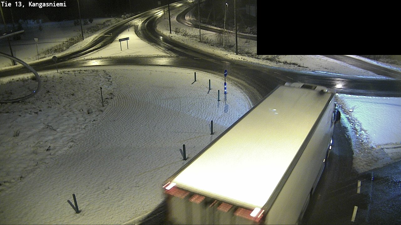 Weather Camera Image Väg 13 Kangasniemi, Kangasniemi, Etelä-Savo