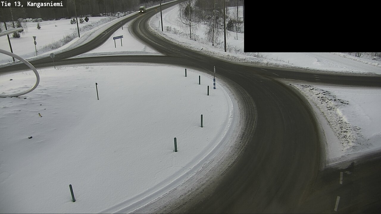Weather Camera Image Road 13 Kangasniemi, Kangasniemi, Etelä-Savo