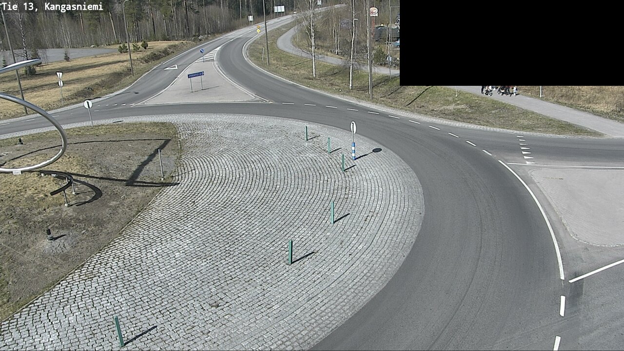 Weather Camera Image Väg 13 Kangasniemi, Kangasniemi, Etelä-Savo