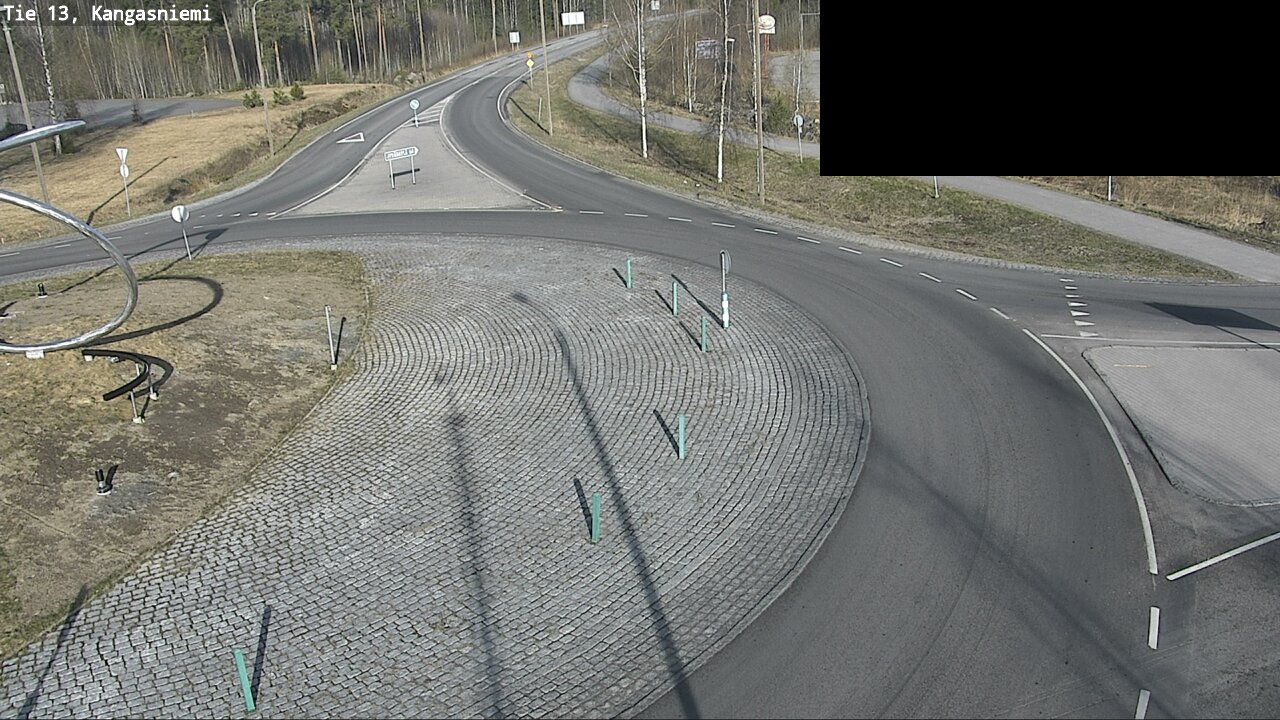 Weather Camera Image Väg 13 Kangasniemi, Kangasniemi, Etelä-Savo