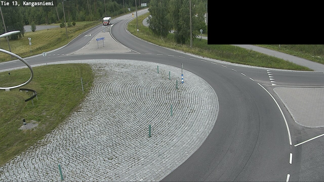 Weather Camera Image Väg 13 Kangasniemi, Kangasniemi, Etelä-Savo