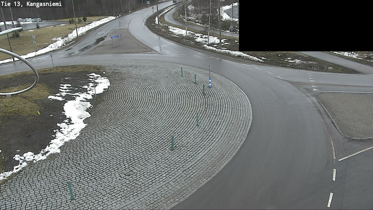 Weather Camera Image Road 13 Kangasniemi, Kangasniemi, Etelä-Savo