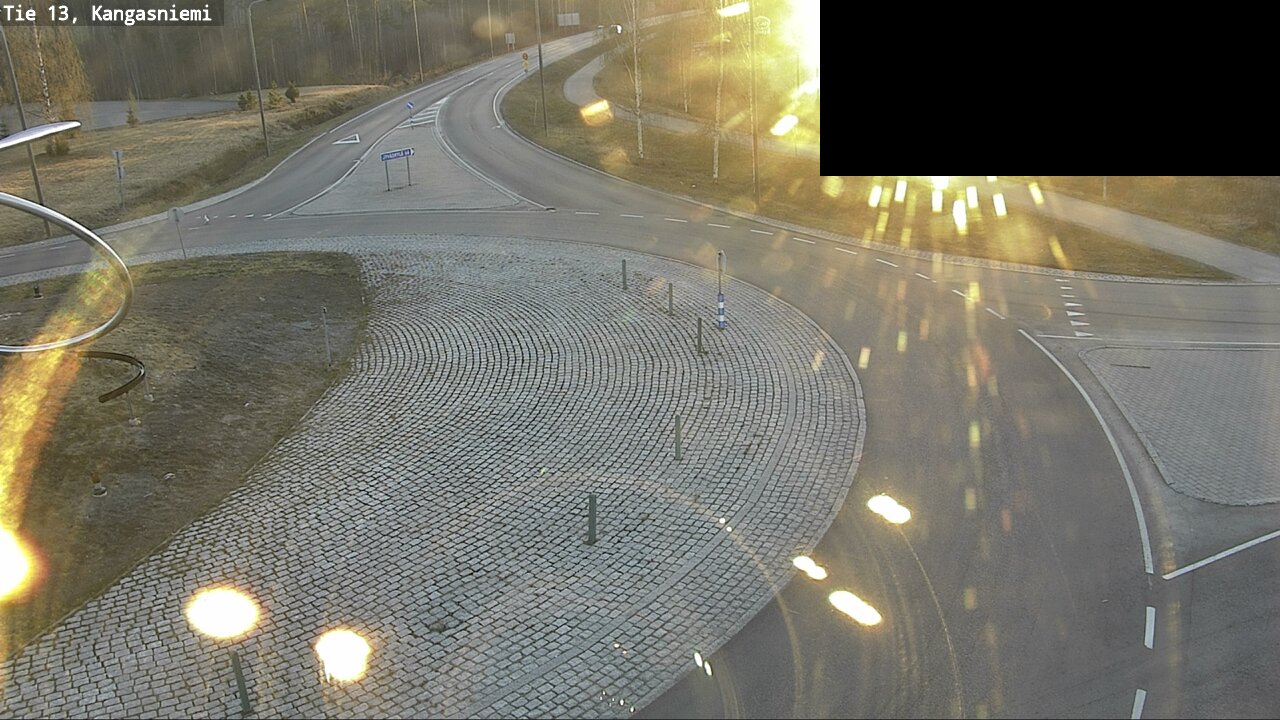Weather Camera Image Väg 13 Kangasniemi, Kangasniemi, Etelä-Savo