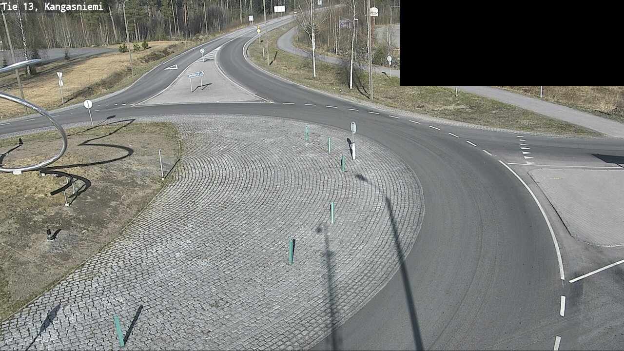 Weather Camera Image Väg 13 Kangasniemi, Kangasniemi, Etelä-Savo