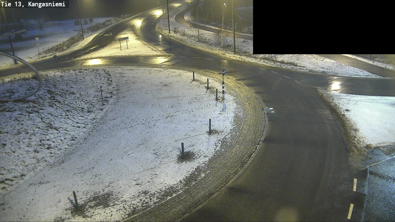Weather Camera Image Väg 13 Kangasniemi, Kangasniemi, Etelä-Savo