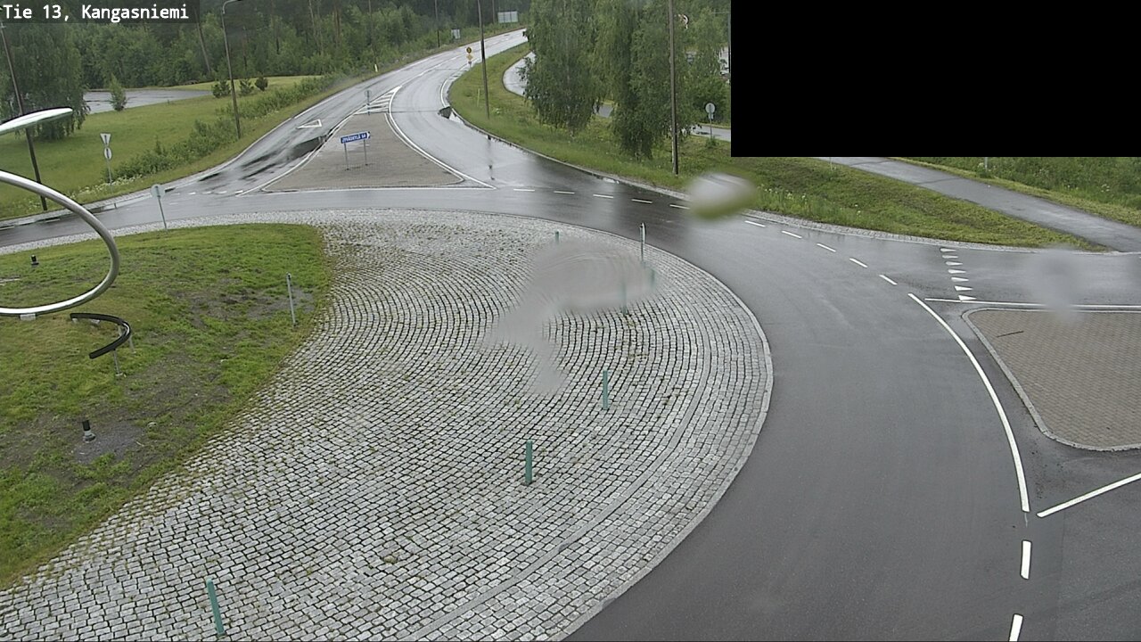 Weather Camera Image Väg 13 Kangasniemi, Kangasniemi, Etelä-Savo