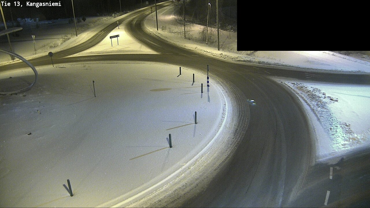 Weather Camera Image Road 13 Kangasniemi, Kangasniemi, Etelä-Savo