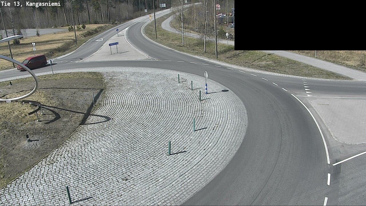 Weather Camera Image Väg 13 Kangasniemi, Kangasniemi, Etelä-Savo