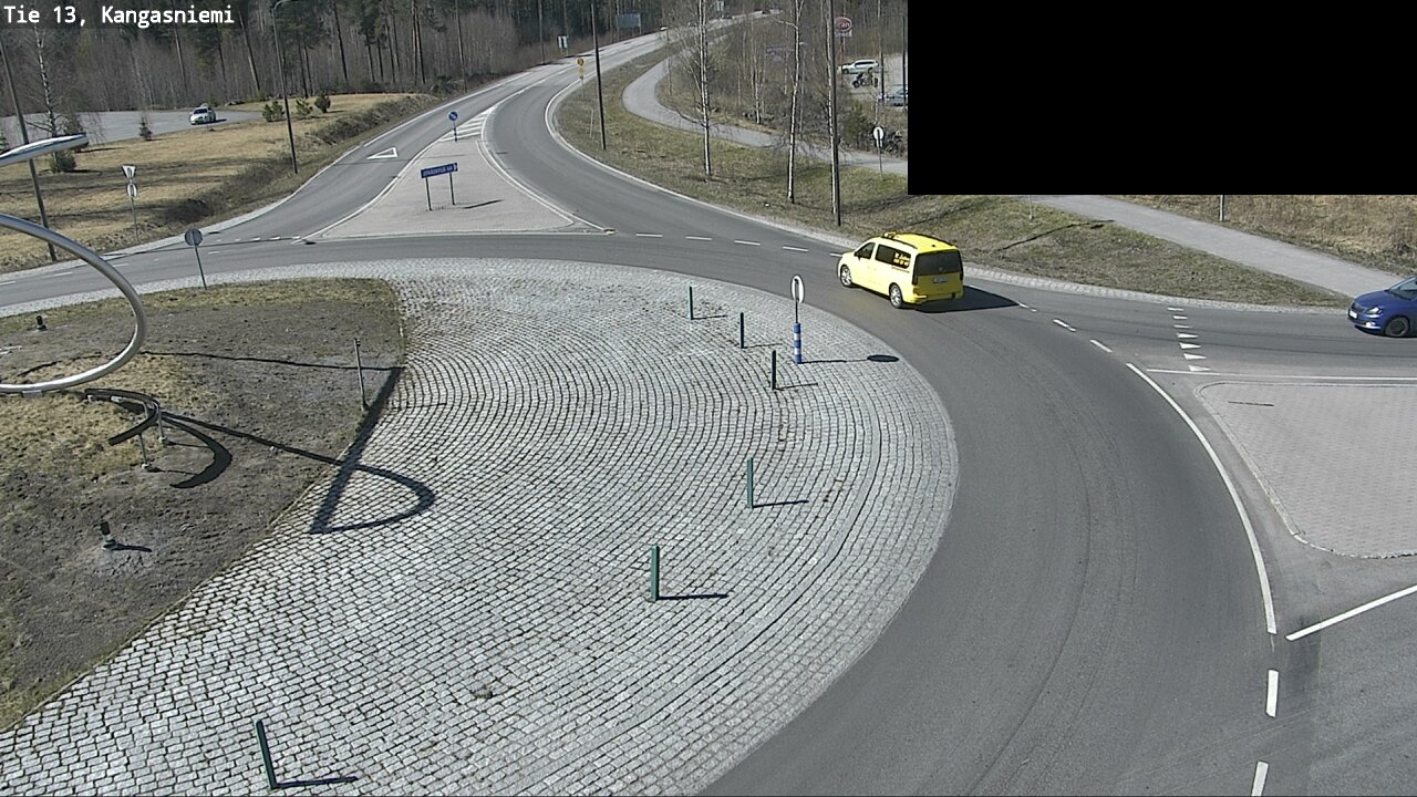 Weather Camera Image Väg 13 Kangasniemi, Kangasniemi, Etelä-Savo