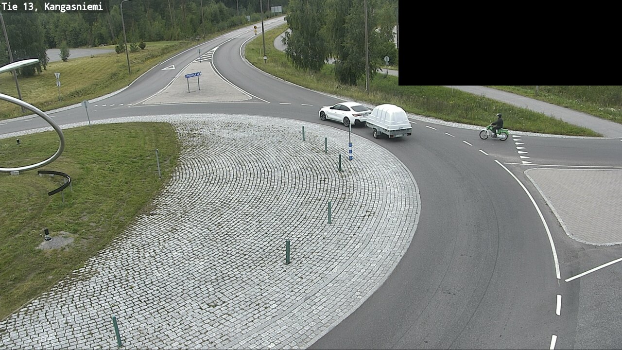 Weather Camera Image Road 13 Kangasniemi, Kangasniemi, Etelä-Savo