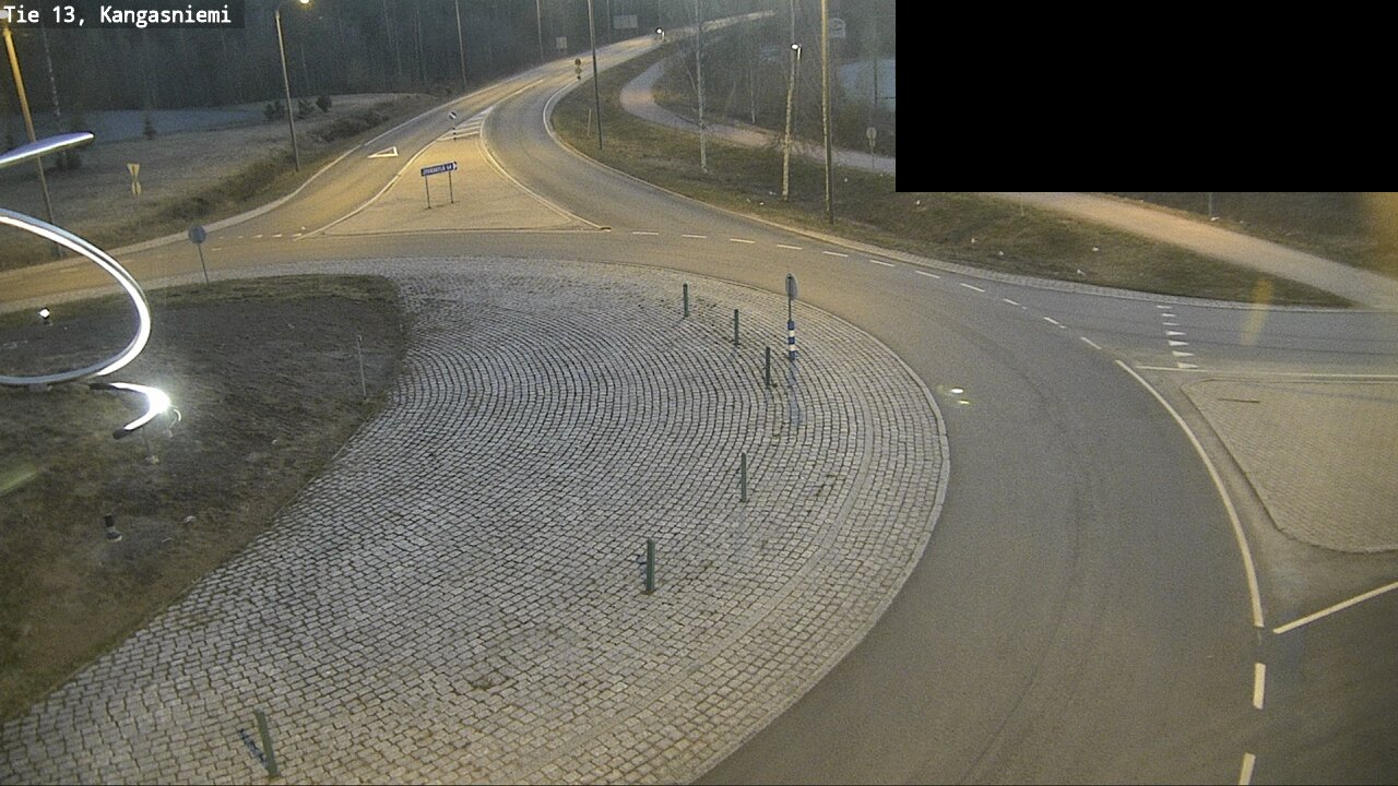 Weather Camera Image Väg 13 Kangasniemi, Kangasniemi, Etelä-Savo