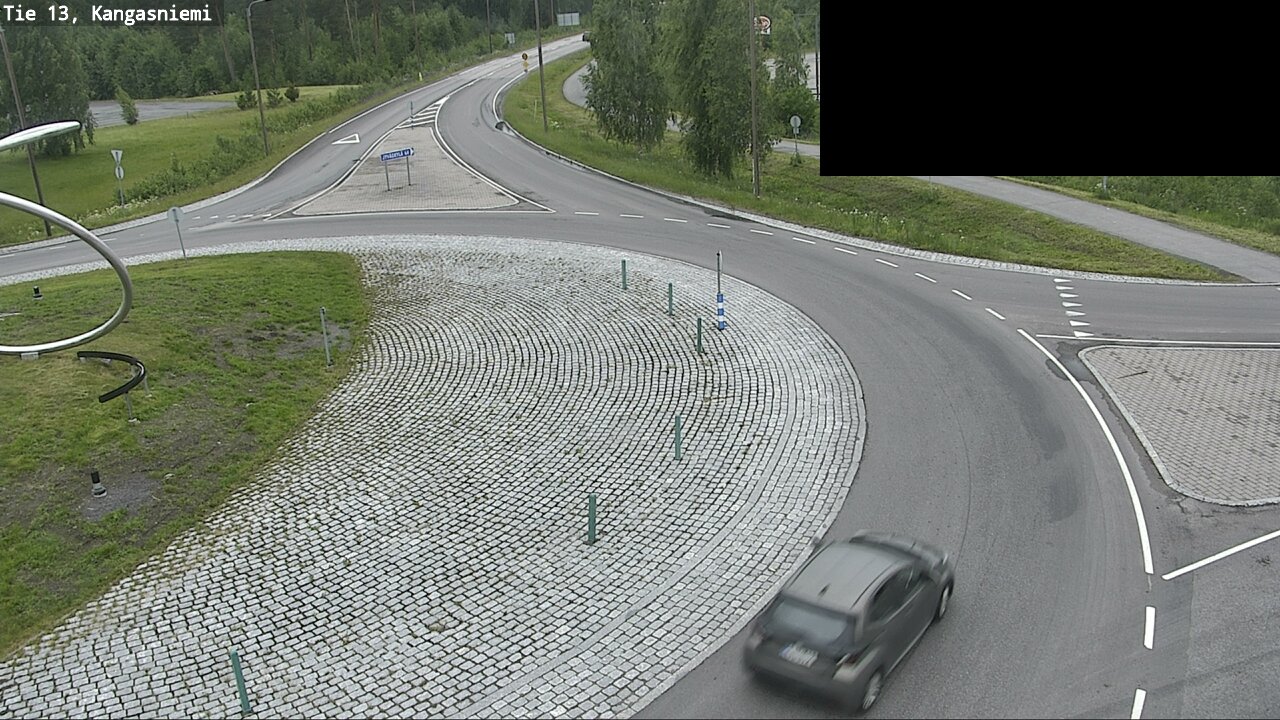 Weather Camera Image Road 13 Kangasniemi, Kangasniemi, Etelä-Savo