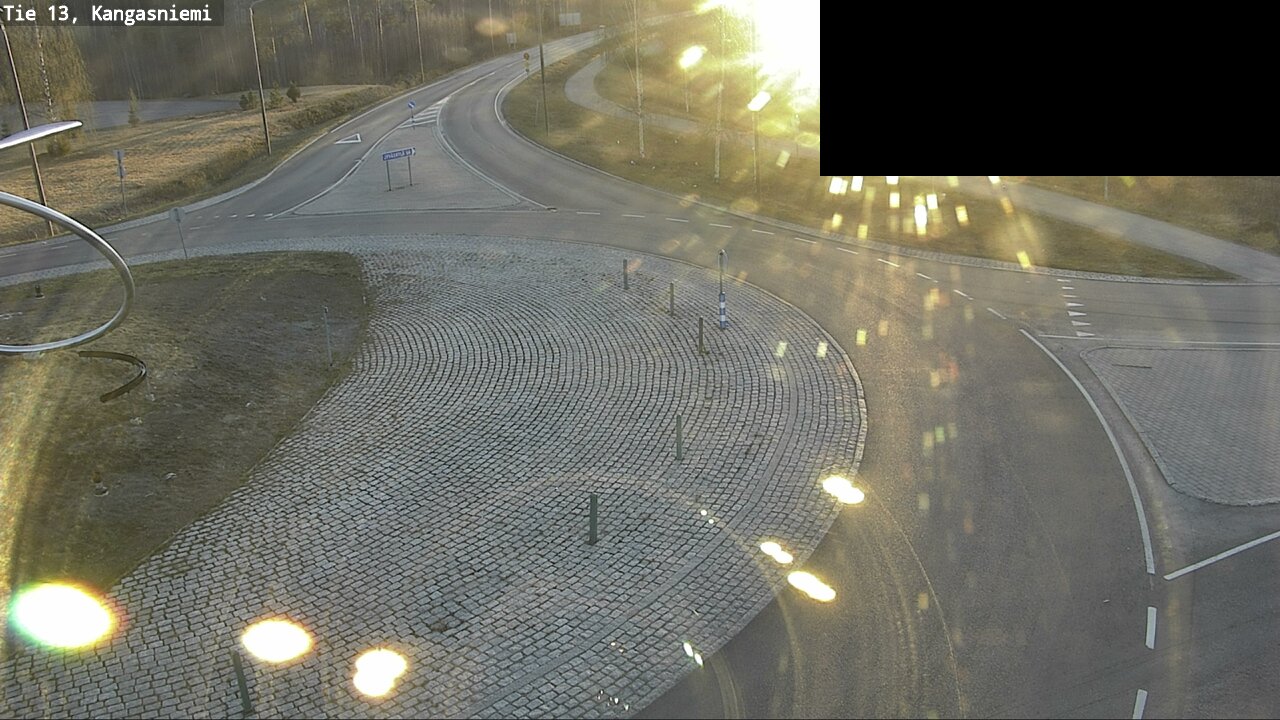 Weather Camera Image Väg 13 Kangasniemi, Kangasniemi, Etelä-Savo