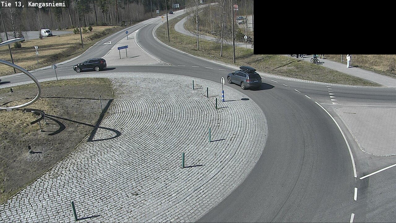 Weather Camera Image Väg 13 Kangasniemi, Kangasniemi, Etelä-Savo