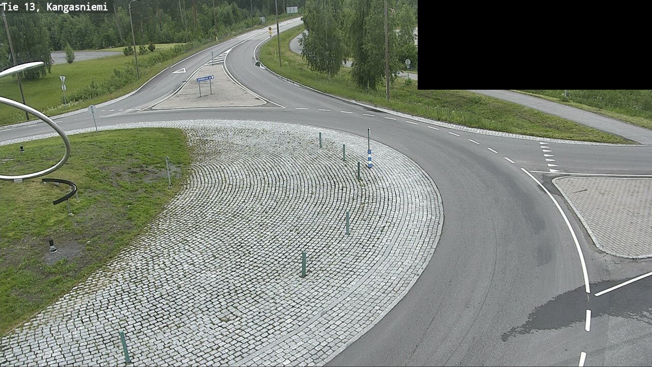 Weather Camera Image Road 13 Kangasniemi, Kangasniemi, Etelä-Savo