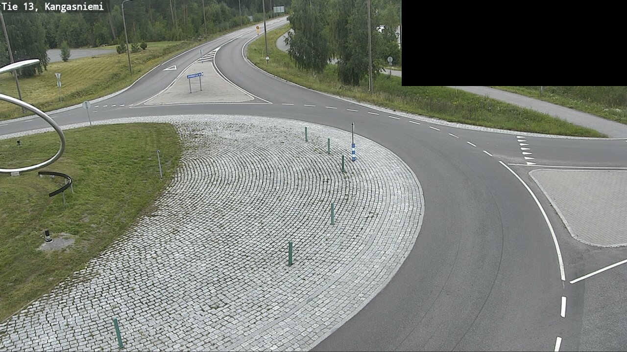 Weather Camera Image Väg 13 Kangasniemi, Kangasniemi, Etelä-Savo