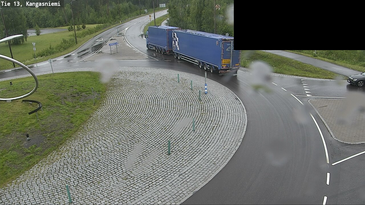 Weather Camera Image Väg 13 Kangasniemi, Kangasniemi, Etelä-Savo