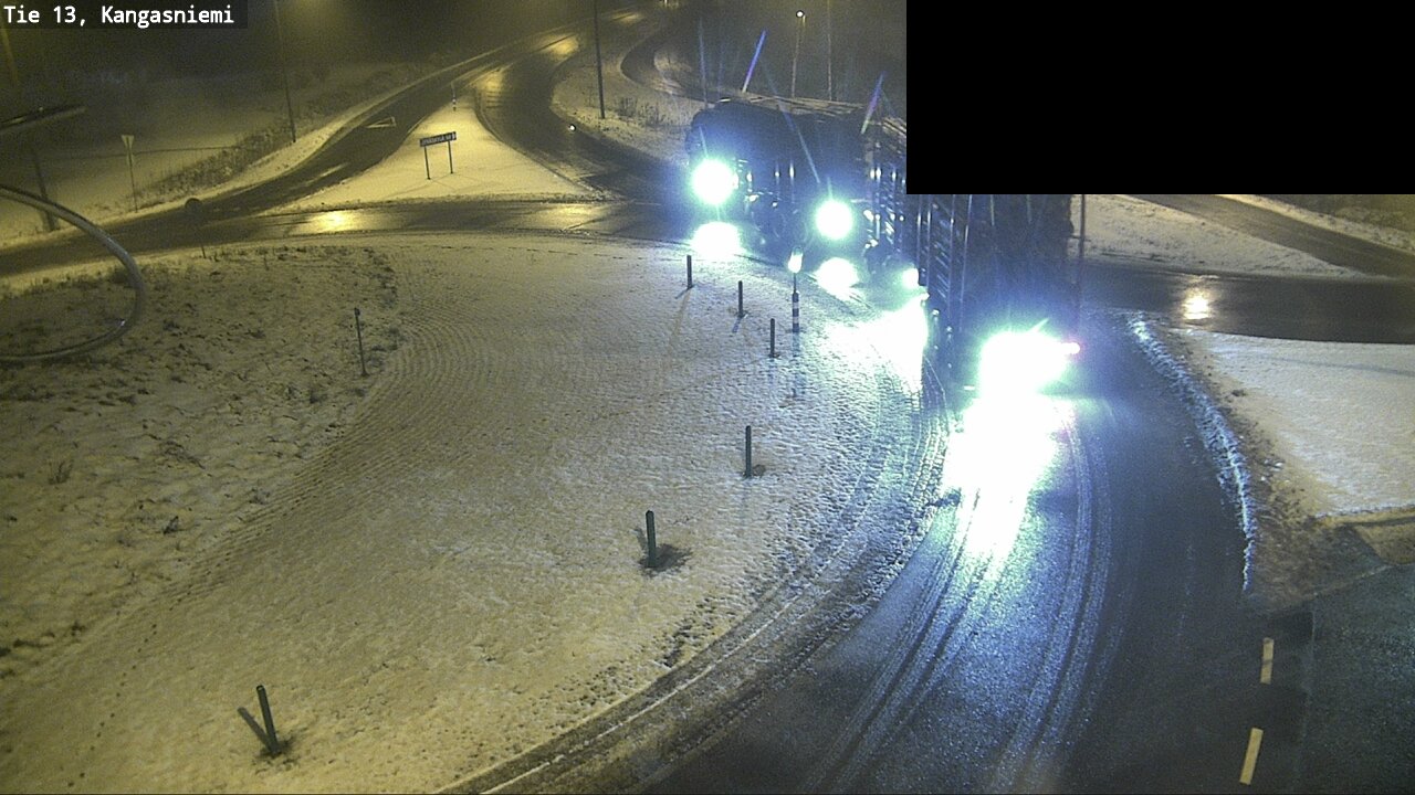 Weather Camera Image Väg 13 Kangasniemi, Kangasniemi, Etelä-Savo