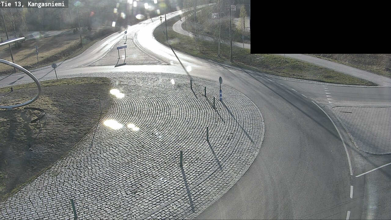Weather Camera Image Väg 13 Kangasniemi, Kangasniemi, Etelä-Savo