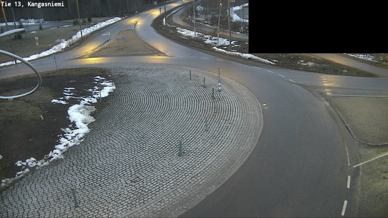 Weather Camera Image Väg 13 Kangasniemi, Kangasniemi, Etelä-Savo