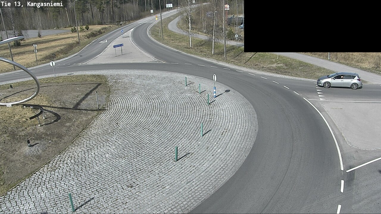 Weather Camera Image Väg 13 Kangasniemi, Kangasniemi, Etelä-Savo
