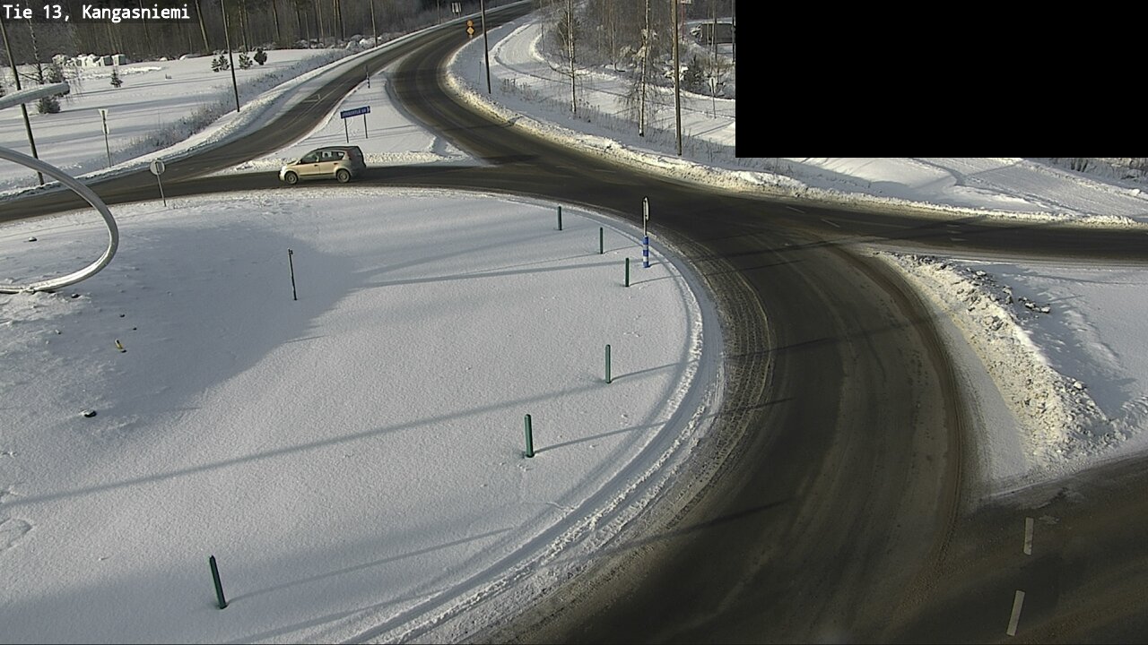 Weather Camera Image Road 13 Kangasniemi, Kangasniemi, Etelä-Savo