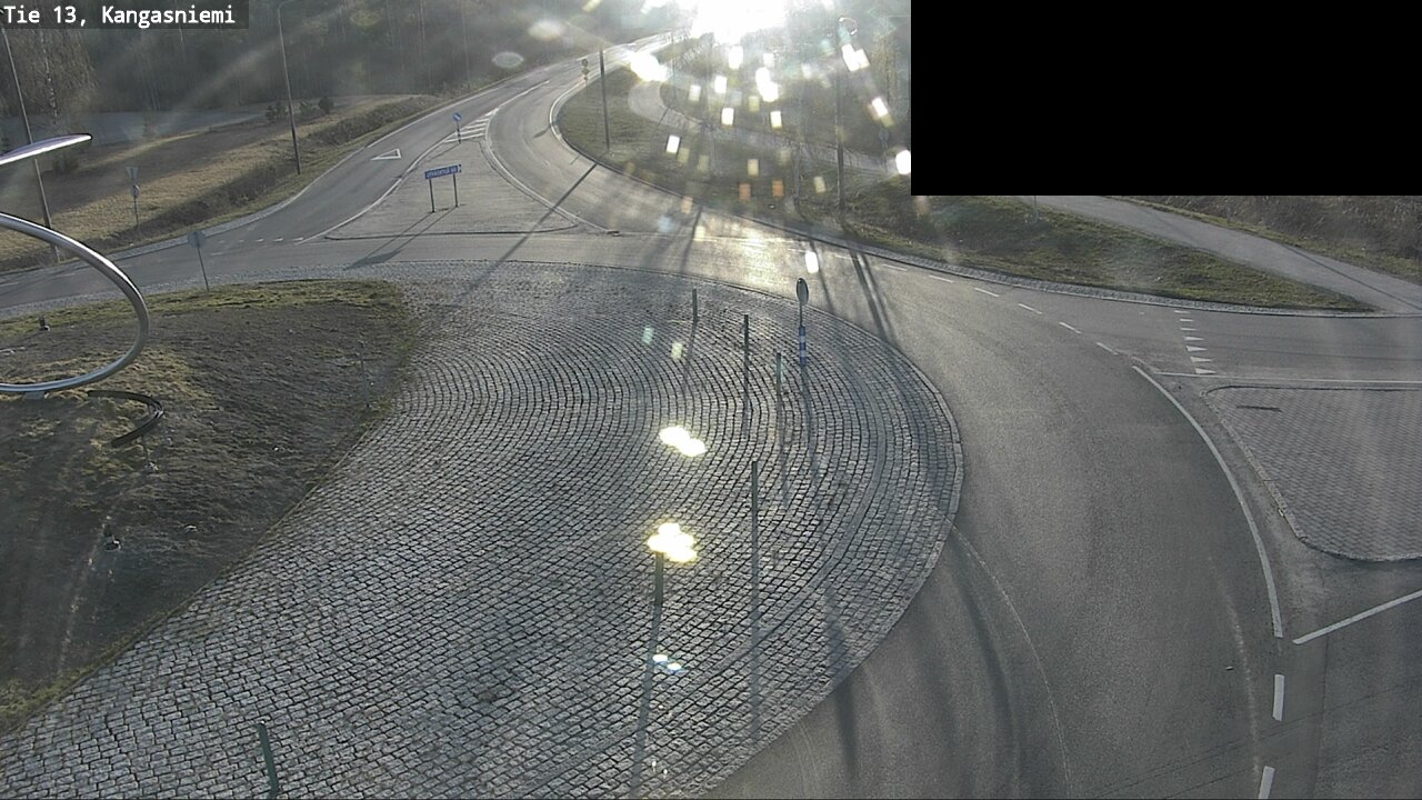 Weather Camera Image Väg 13 Kangasniemi, Kangasniemi, Etelä-Savo