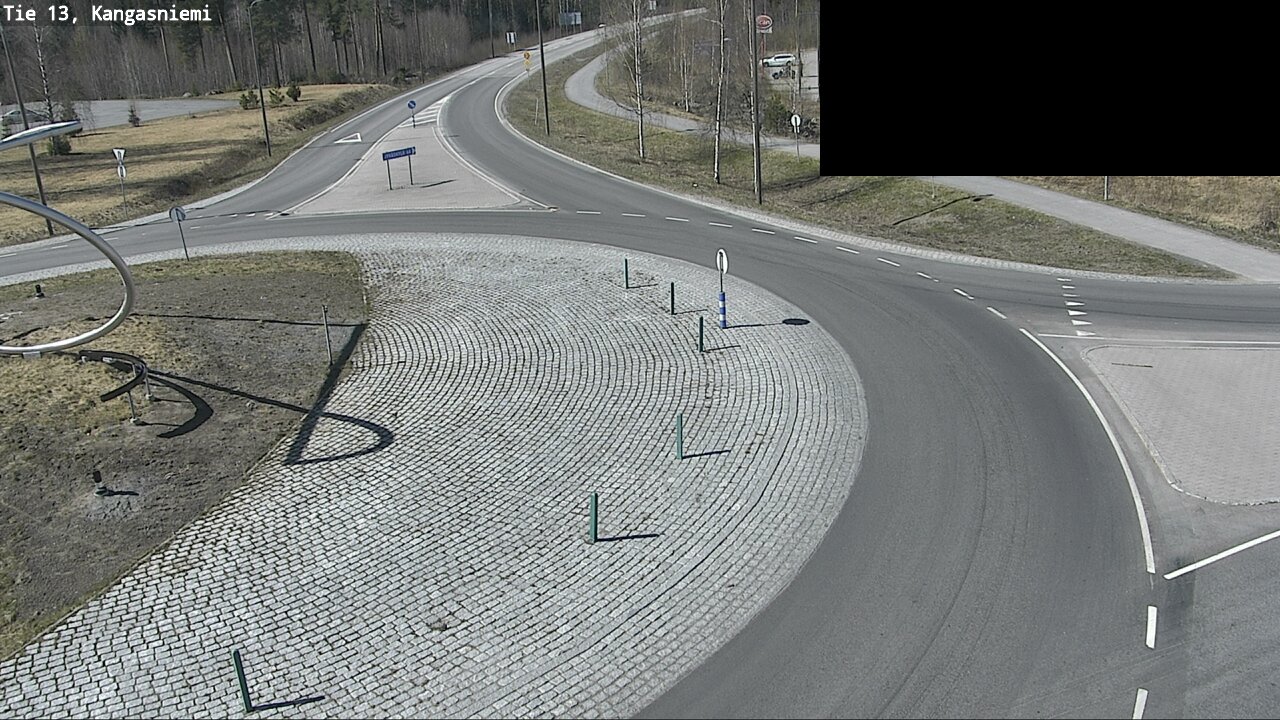 Weather Camera Image Väg 13 Kangasniemi, Kangasniemi, Etelä-Savo