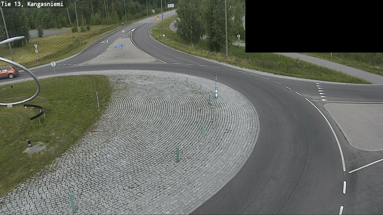 Weather Camera Image Väg 13 Kangasniemi, Kangasniemi, Etelä-Savo
