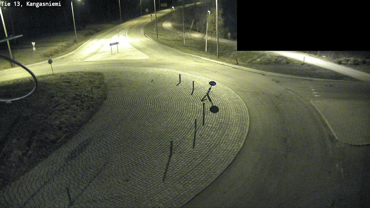 Weather Camera Image Väg 13 Kangasniemi, Kangasniemi, Etelä-Savo