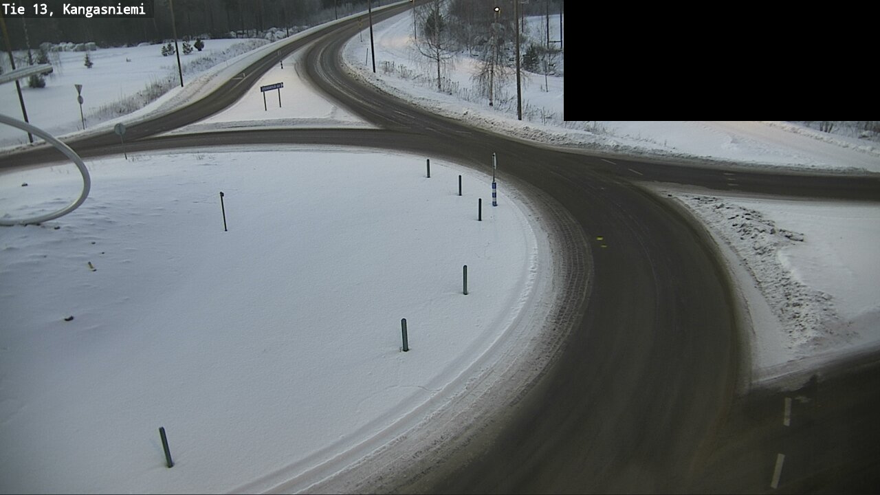 Weather Camera Image Road 13 Kangasniemi, Kangasniemi, Etelä-Savo