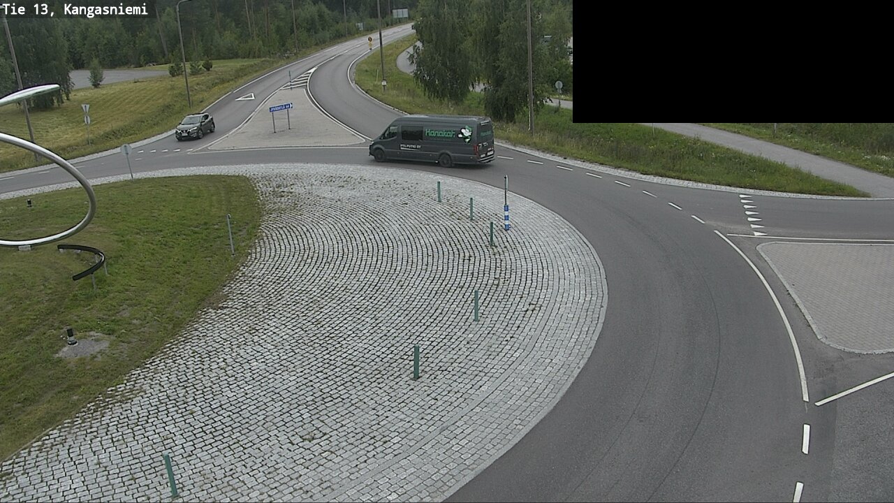 Weather Camera Image Väg 13 Kangasniemi, Kangasniemi, Etelä-Savo