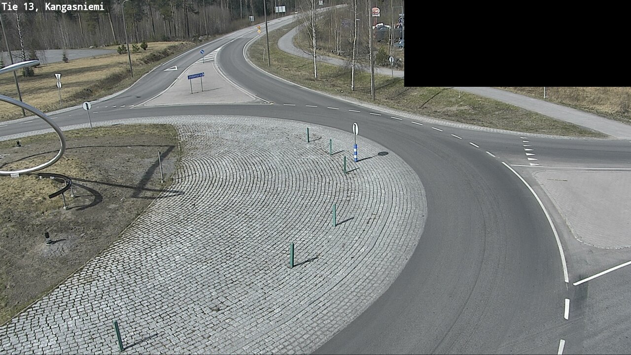 Weather Camera Image Väg 13 Kangasniemi, Kangasniemi, Etelä-Savo