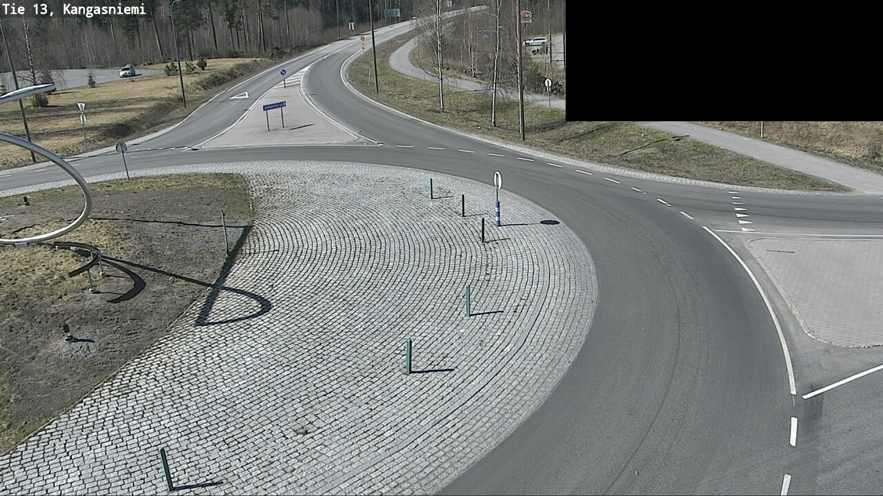 Weather Camera Image Väg 13 Kangasniemi, Kangasniemi, Etelä-Savo