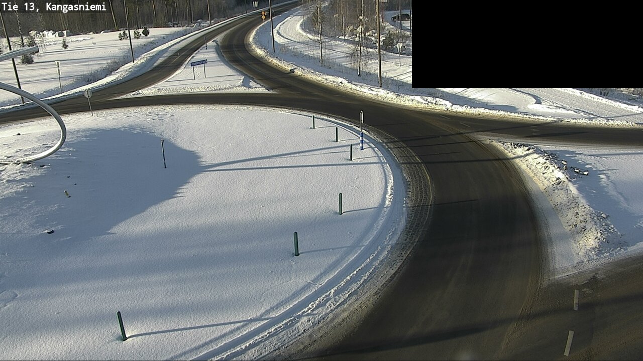 Weather Camera Image Road 13 Kangasniemi, Kangasniemi, Etelä-Savo