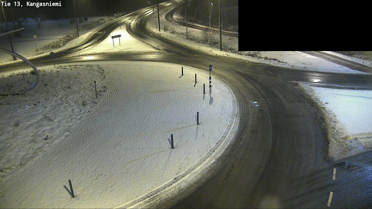 Weather Camera Image Väg 13 Kangasniemi, Kangasniemi, Etelä-Savo